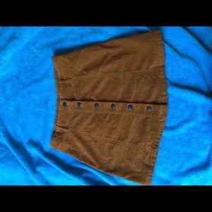Corduroy skirt